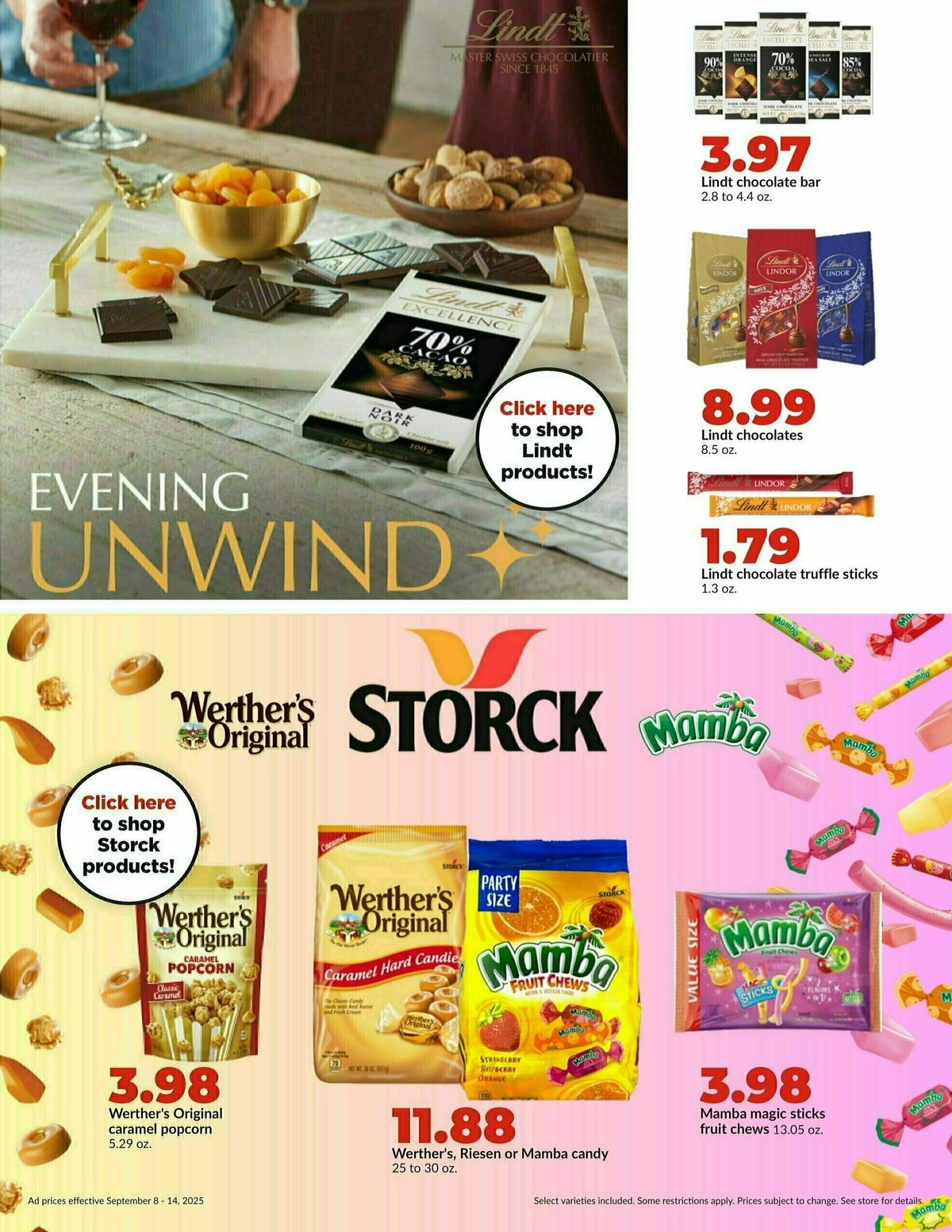 Hy-Vee Weekly Ad from September 8