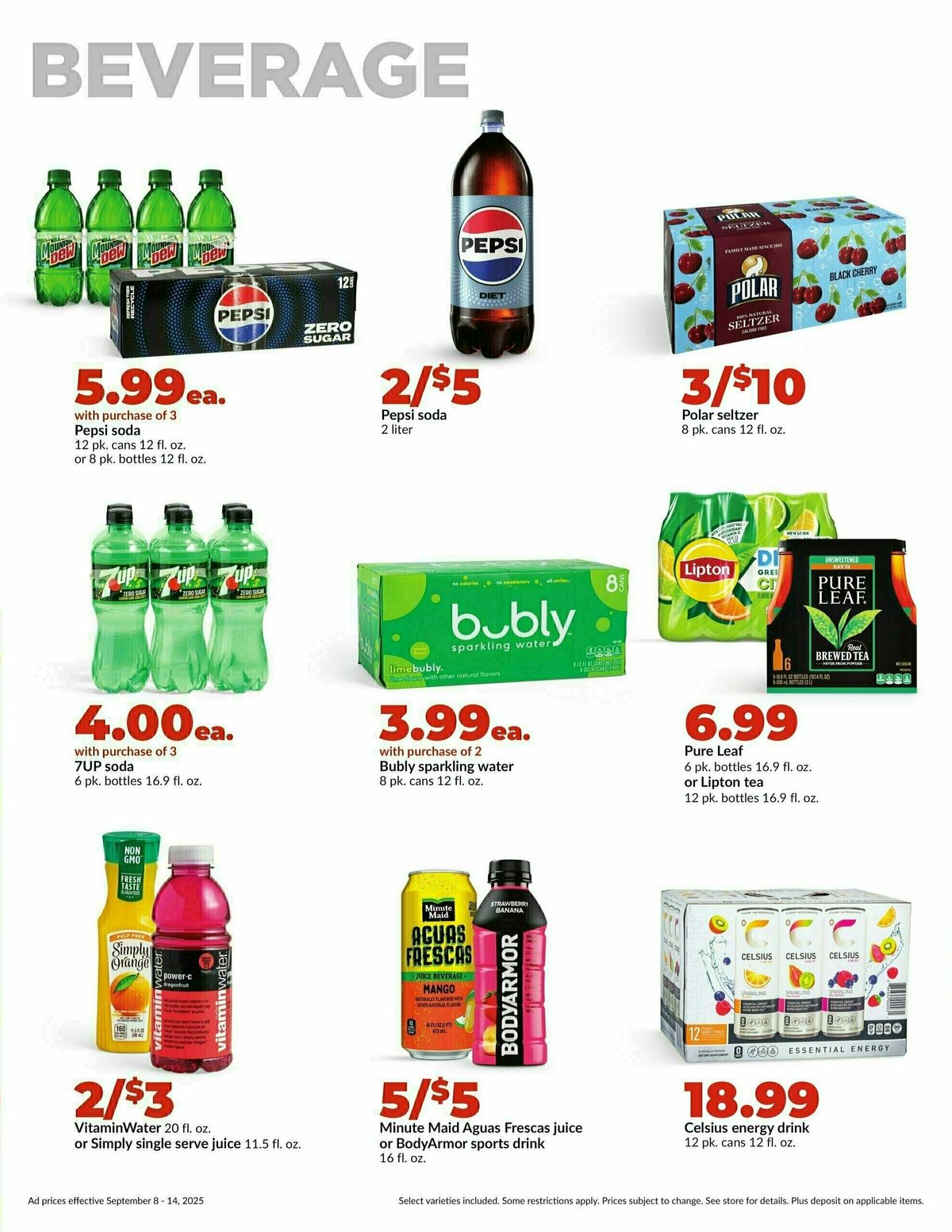 Hy-Vee Weekly Ad from September 8