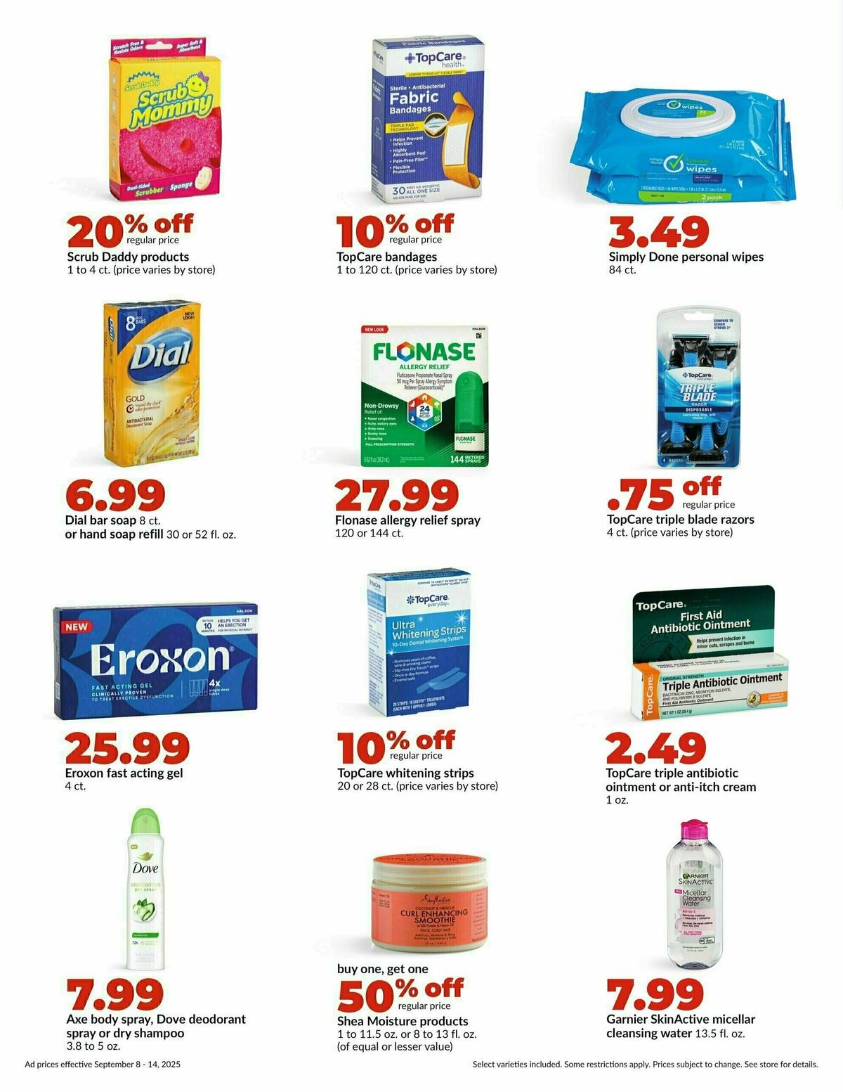 Hy-Vee Weekly Ad from September 8