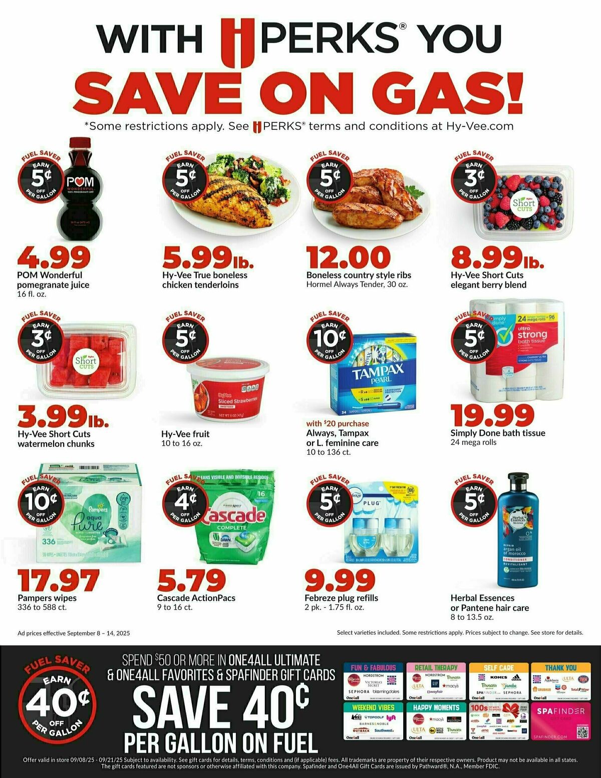 Hy-Vee Weekly Ad from September 8