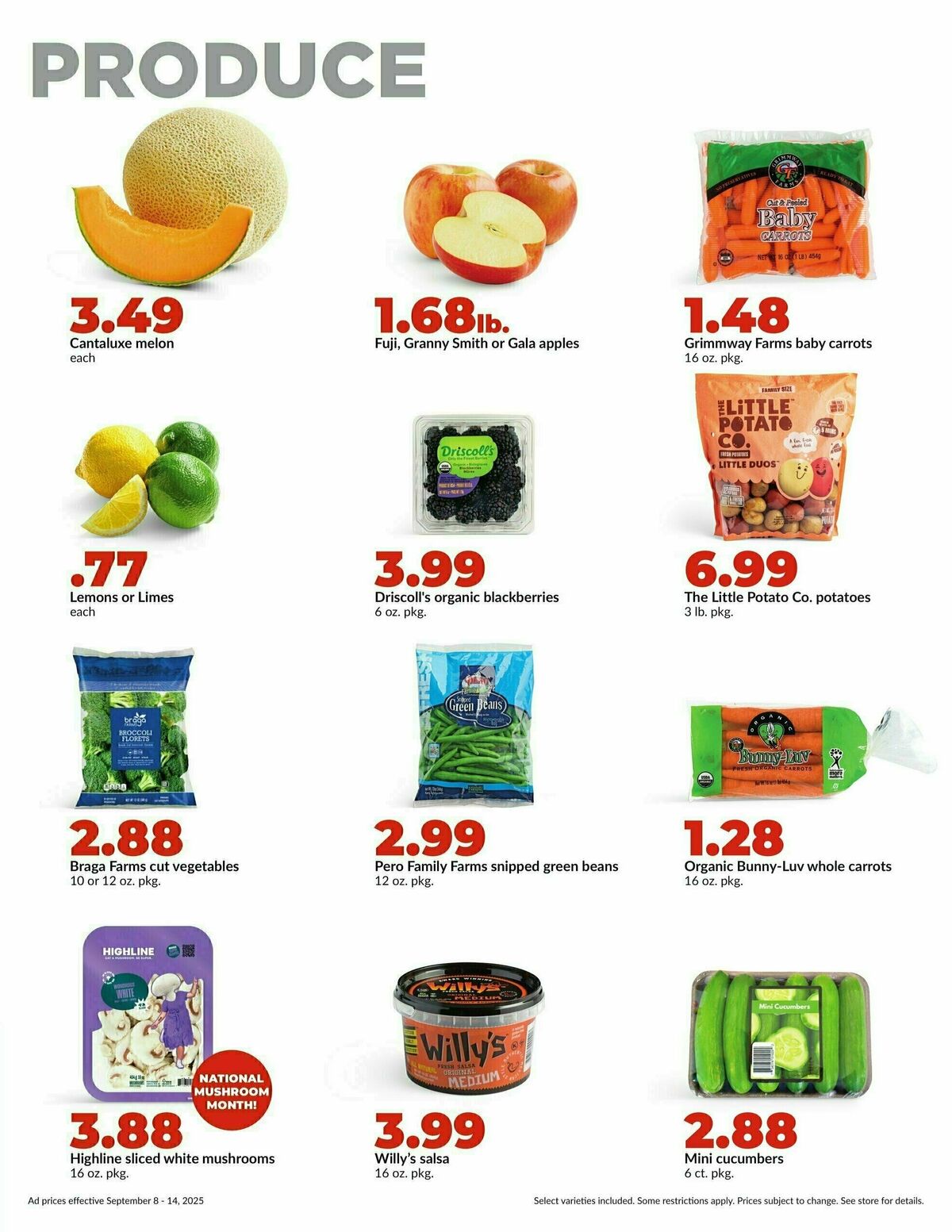 Hy-Vee Weekly Ad from September 8