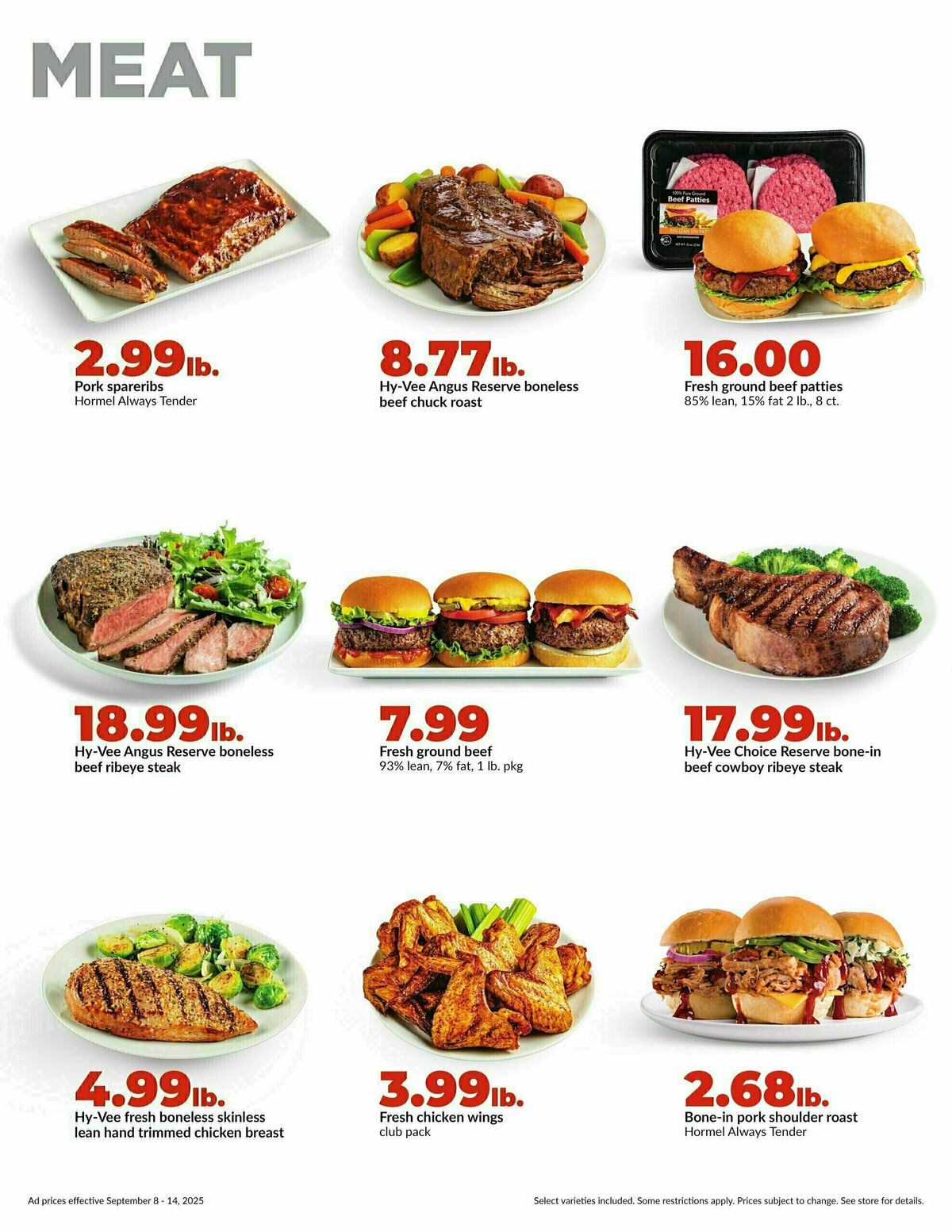 Hy-Vee Weekly Ad from September 8
