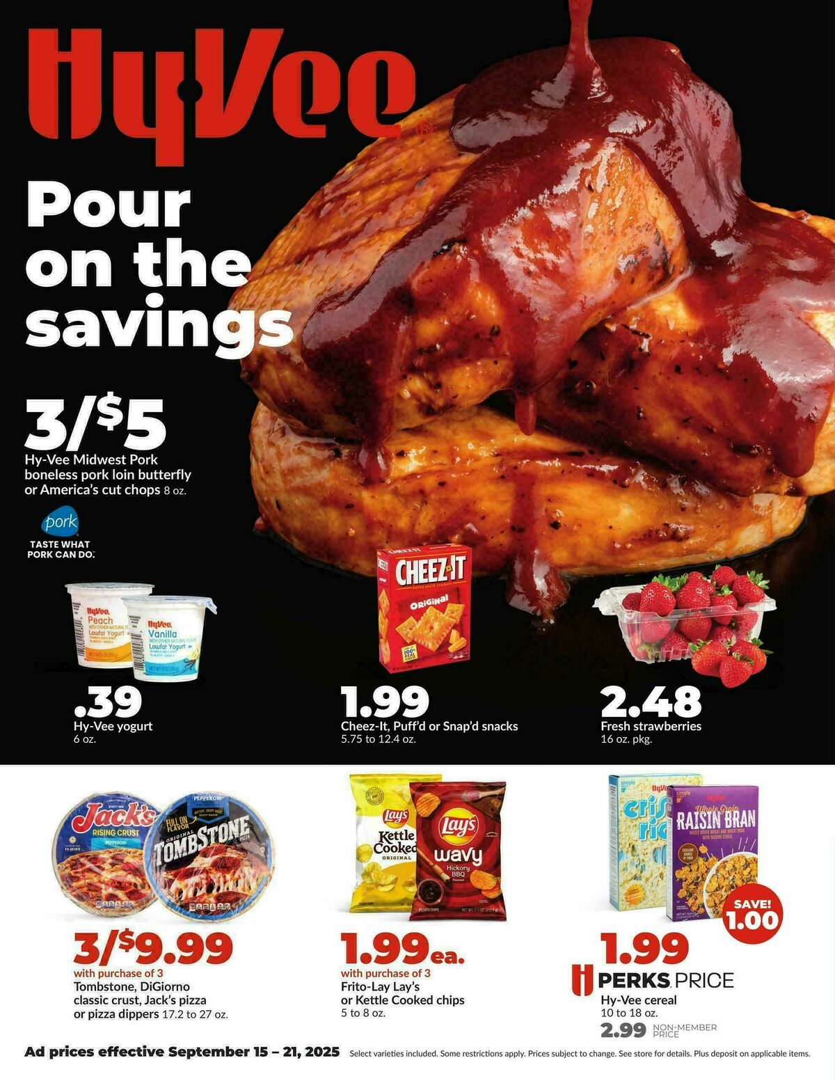 Hy-Vee Weekly Ad from September 15