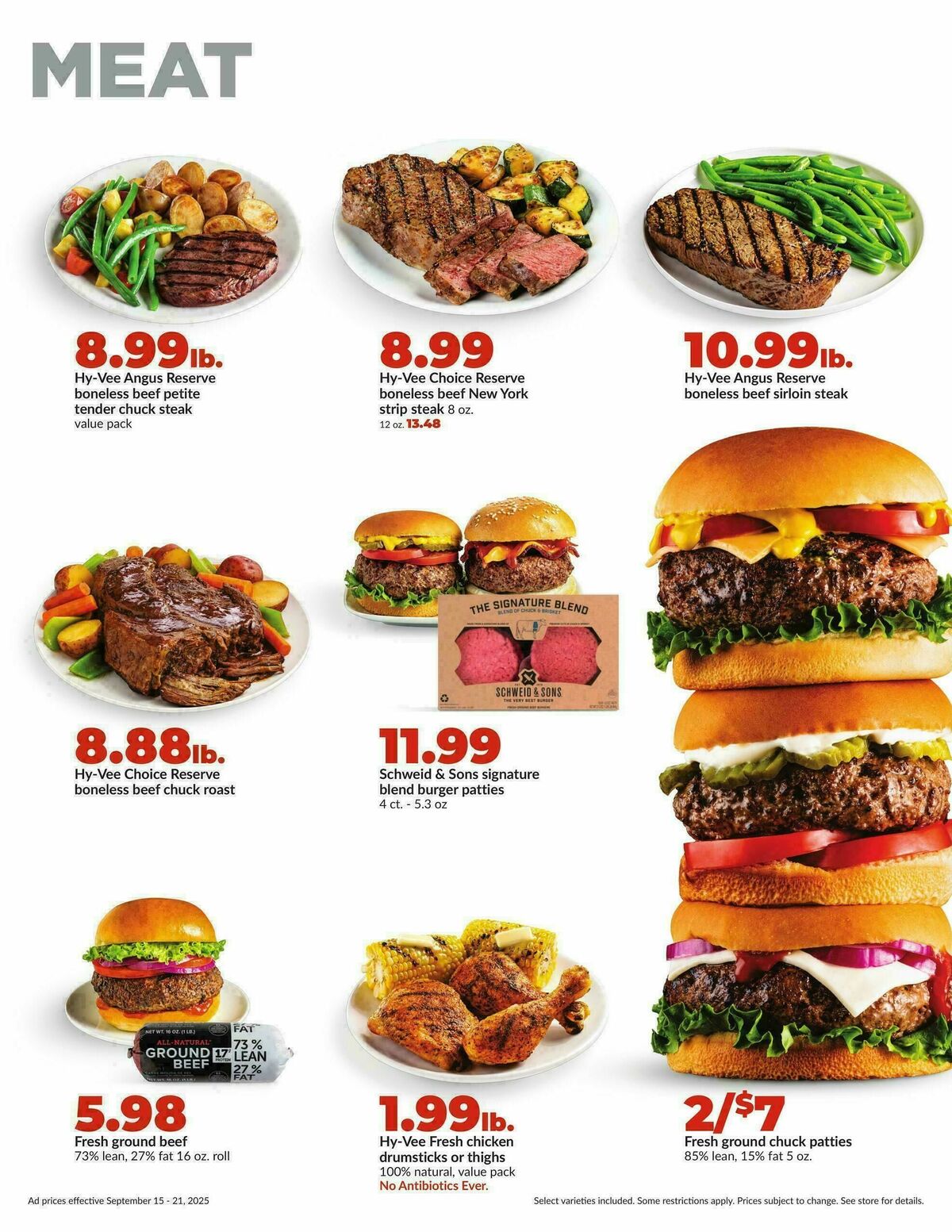 Hy-Vee Weekly Ad from September 15