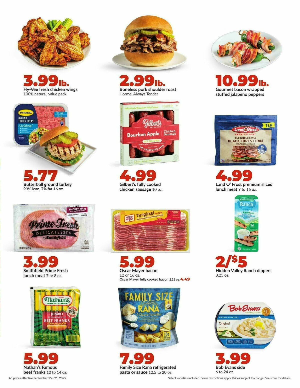 Hy-Vee Weekly Ad from September 15