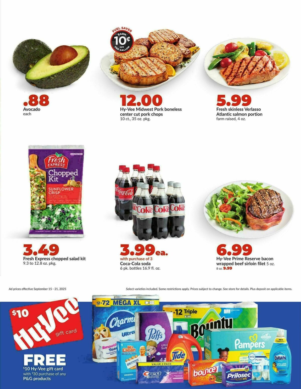 Hy-Vee Weekly Ad from September 15