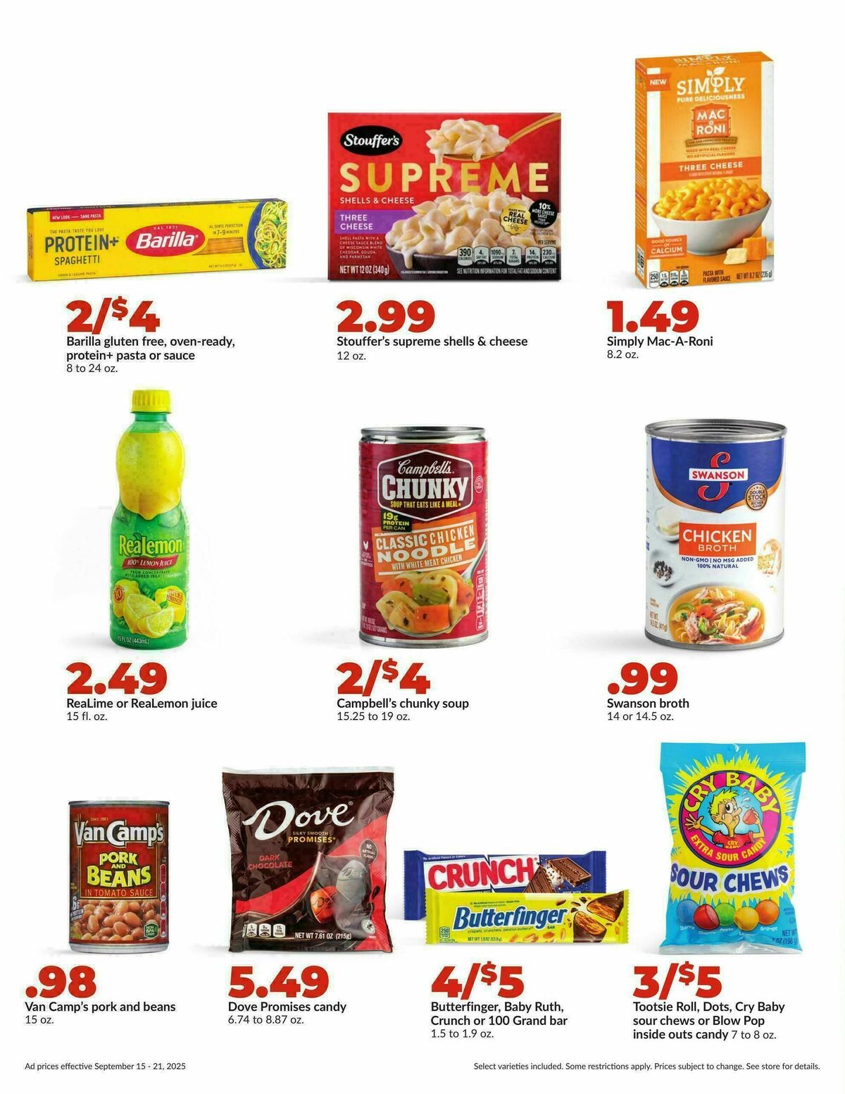 Hy-Vee Weekly Ad from September 15