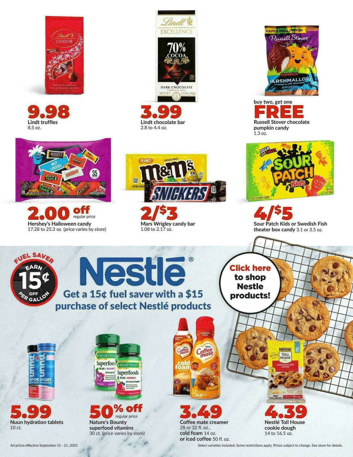 Hy-Vee Weekly Ad from September 15