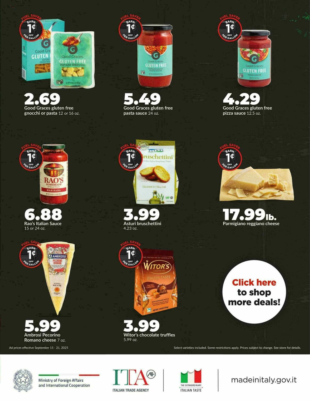 Hy-Vee Weekly Ad from September 15