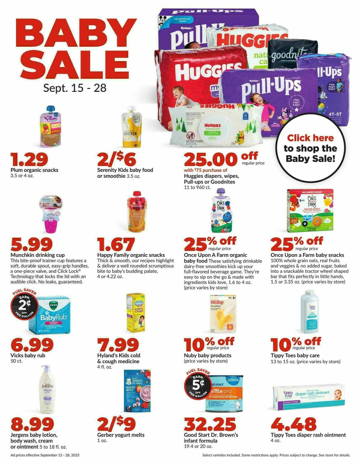 Hy-Vee Weekly Ad from September 15