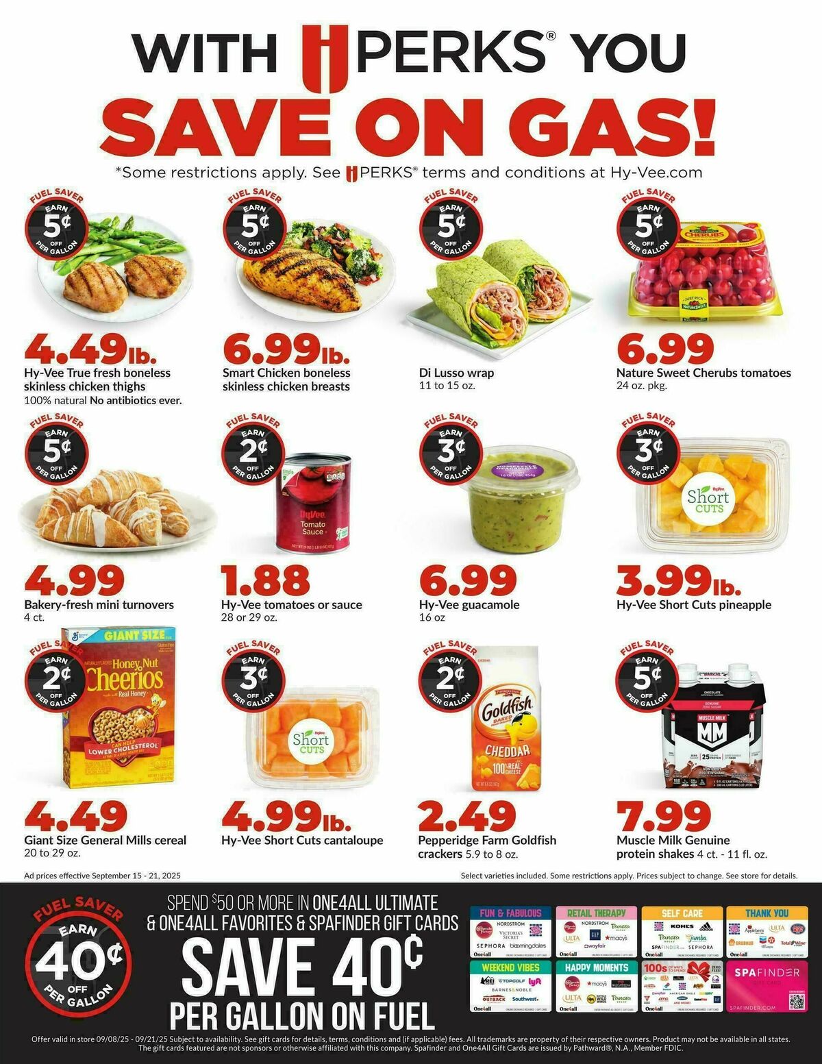 Hy-Vee Weekly Ad from September 15