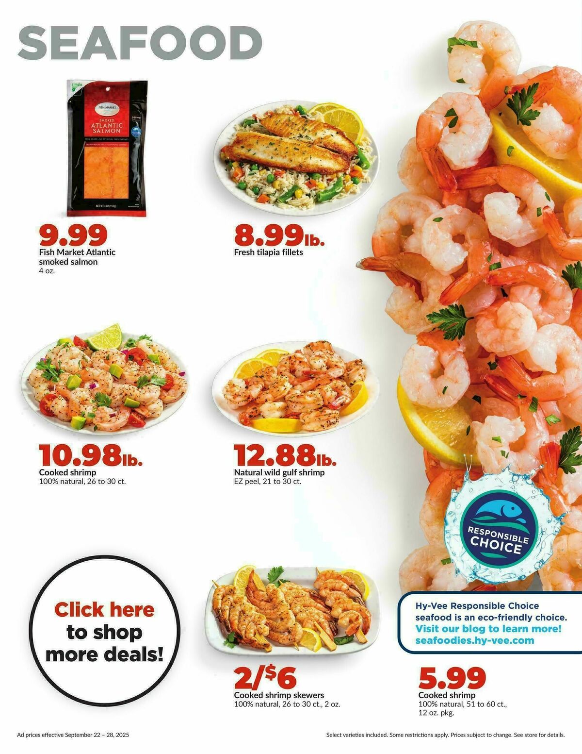 Hy-Vee Weekly Ad from September 22