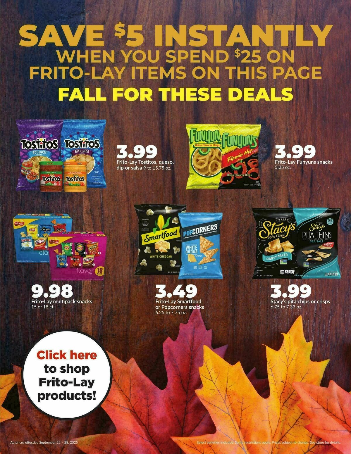 Hy-Vee Weekly Ad from September 22