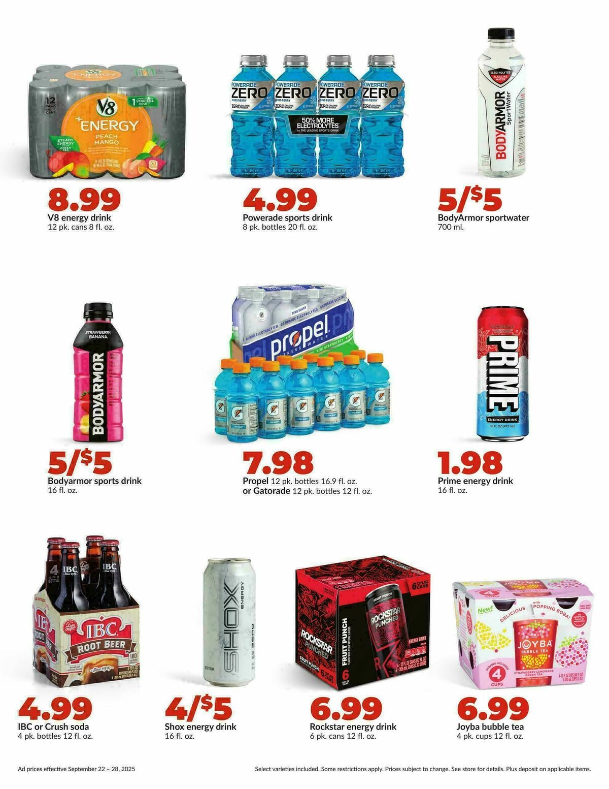 Hy-Vee Weekly Ad from September 22