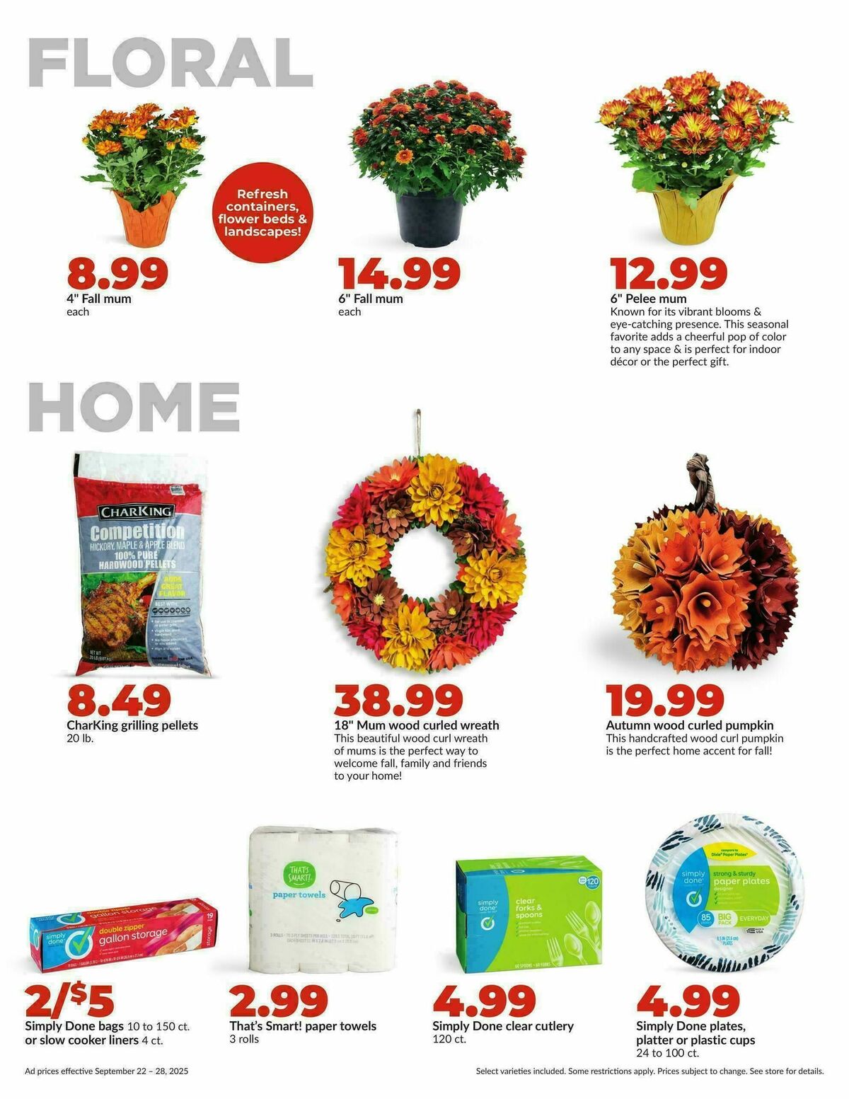 Hy-Vee Weekly Ad from September 22