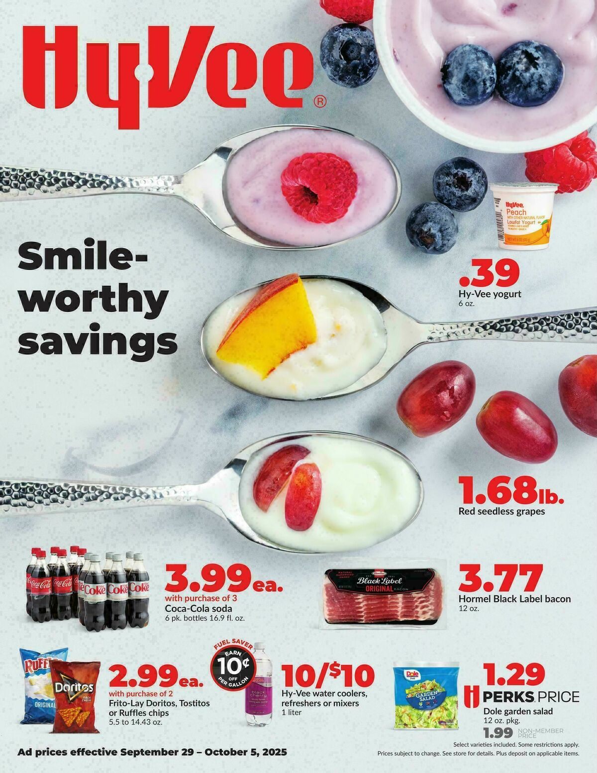 Hy-Vee Weekly Ad from September 29