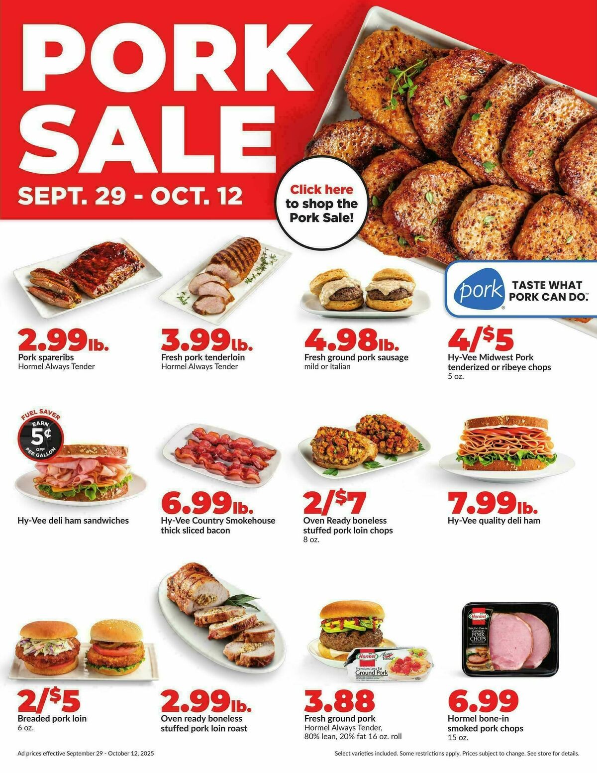 Hy-Vee Weekly Ad from September 29