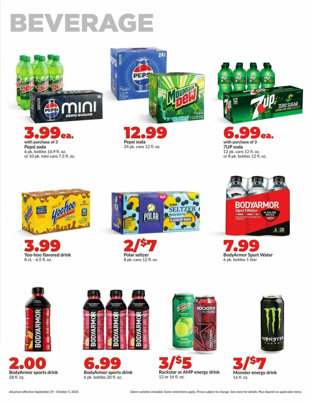 Hy-Vee Weekly Ad from September 29