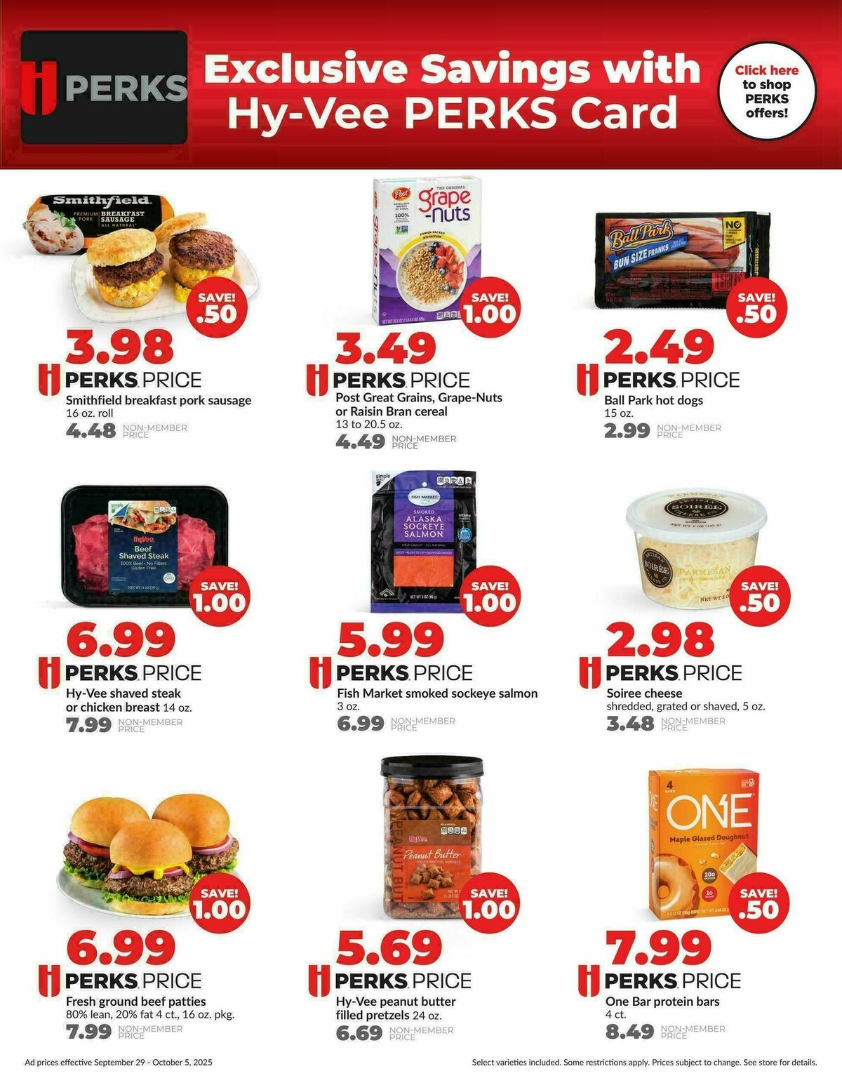 Hy-Vee Weekly Ad from September 29