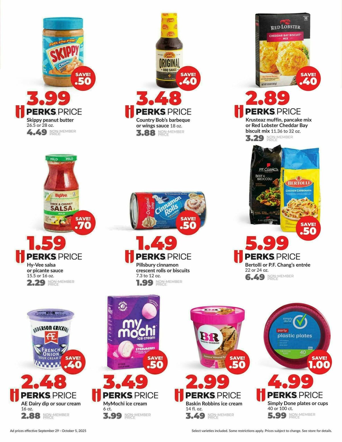Hy-Vee Weekly Ad from September 29