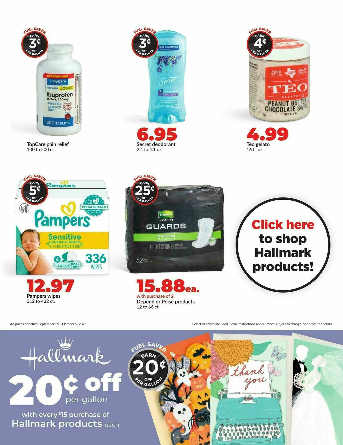 Hy-Vee Weekly Ad from September 29