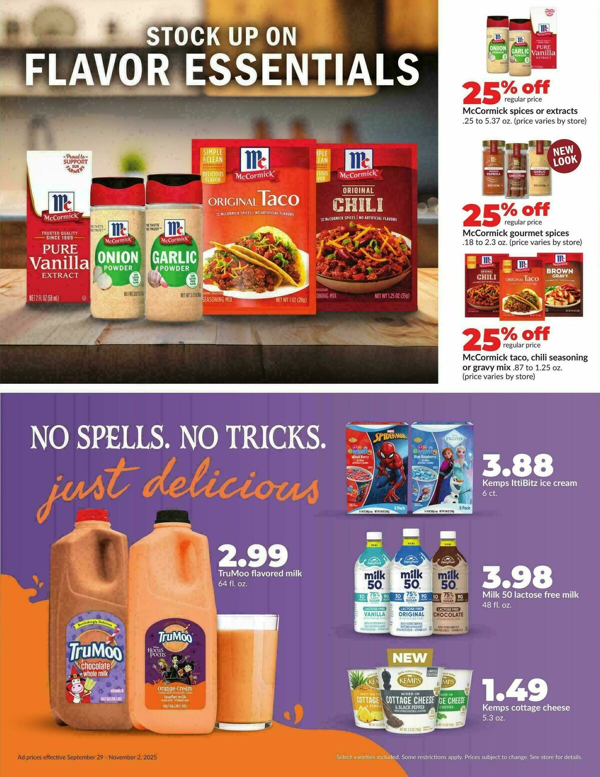 Hy-Vee Monthly Weekly Ad from September 29