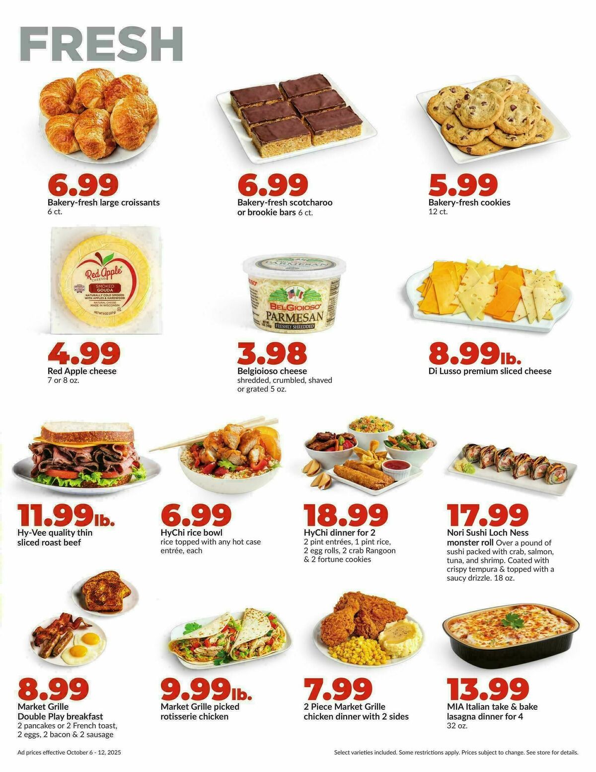 Hy-Vee Weekly Ad from October 6