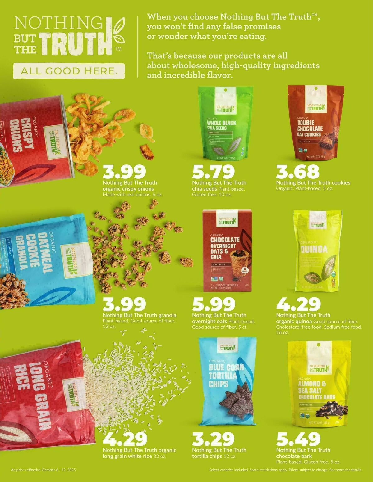 Hy-Vee Weekly Ad from October 6