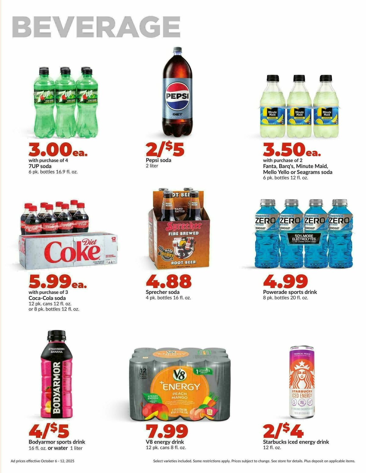 Hy-Vee Weekly Ad from October 6