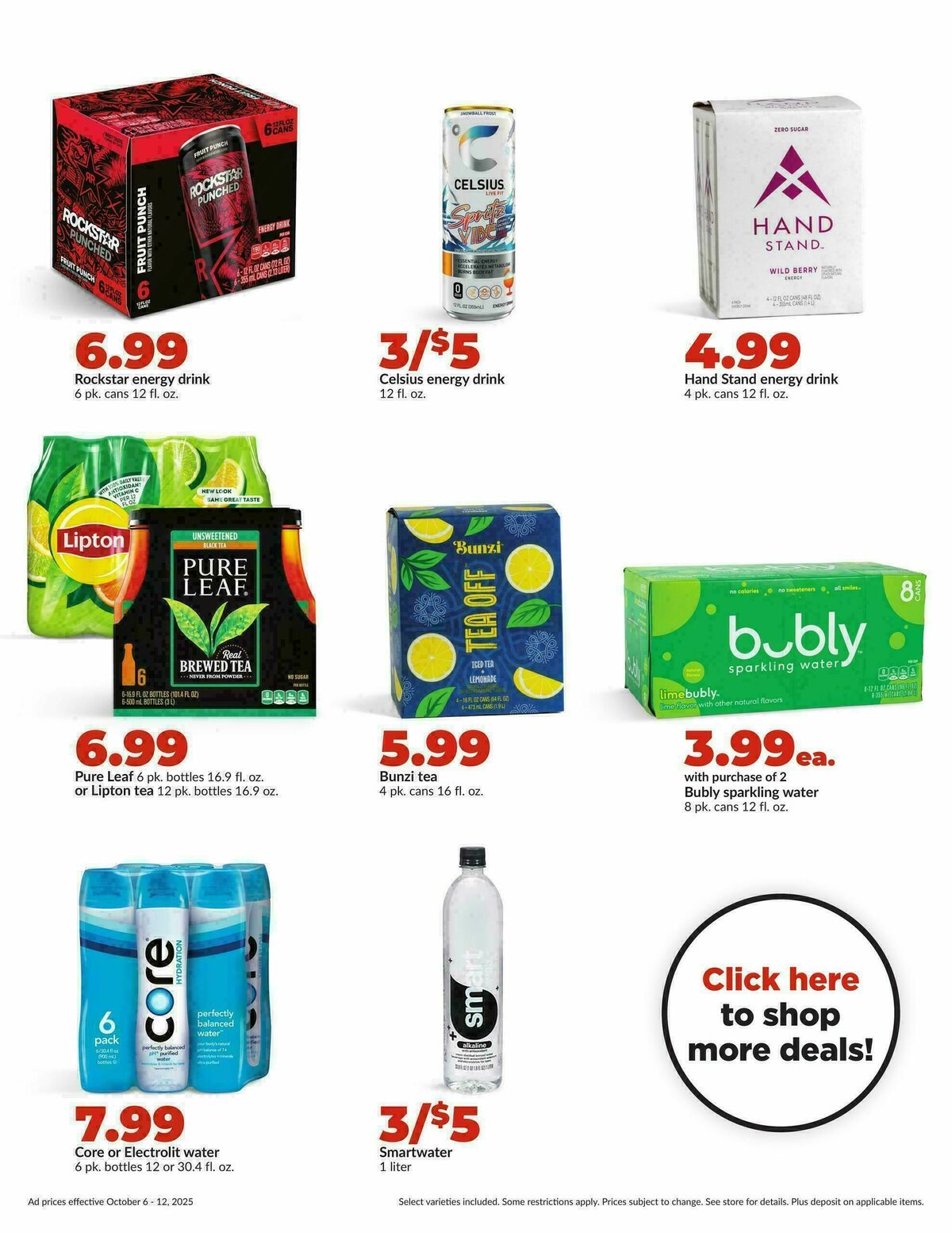 Hy-Vee Weekly Ad from October 6