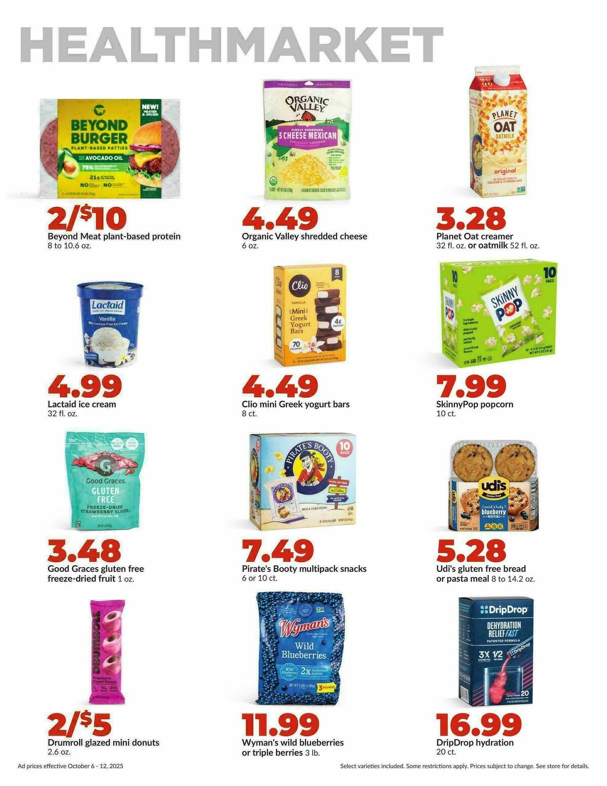 Hy-Vee Weekly Ad from October 6