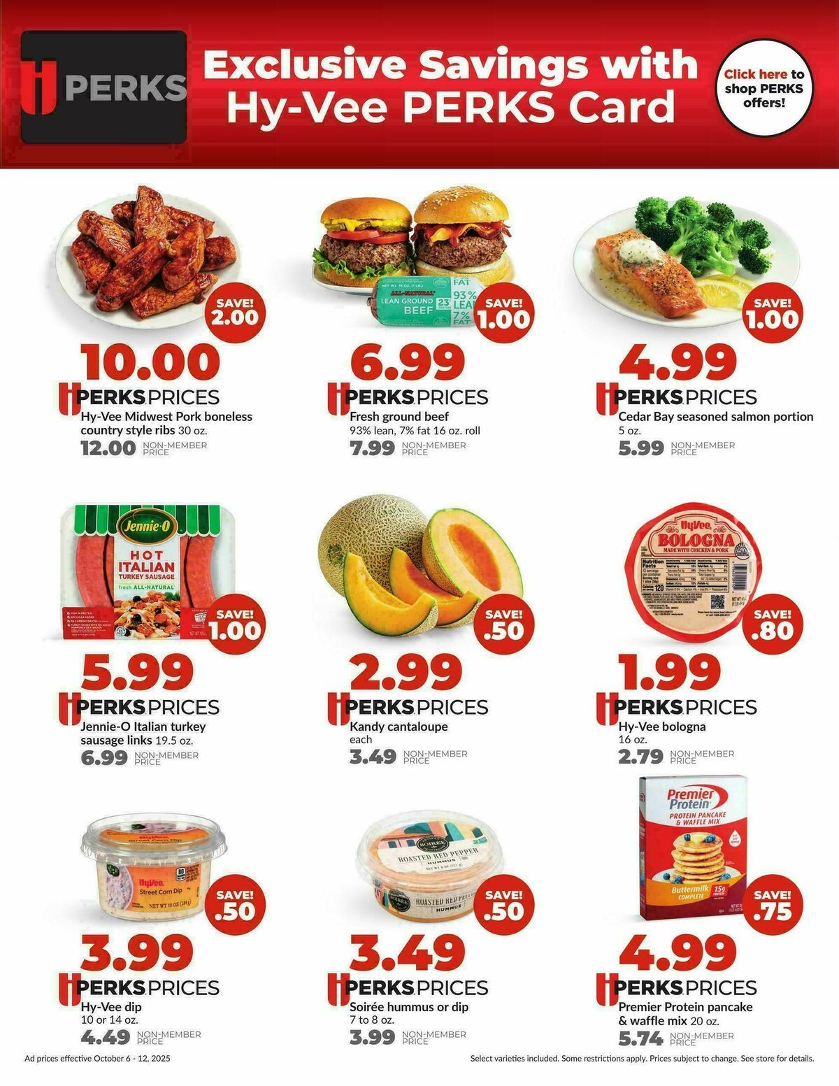Hy-Vee Weekly Ad from October 6
