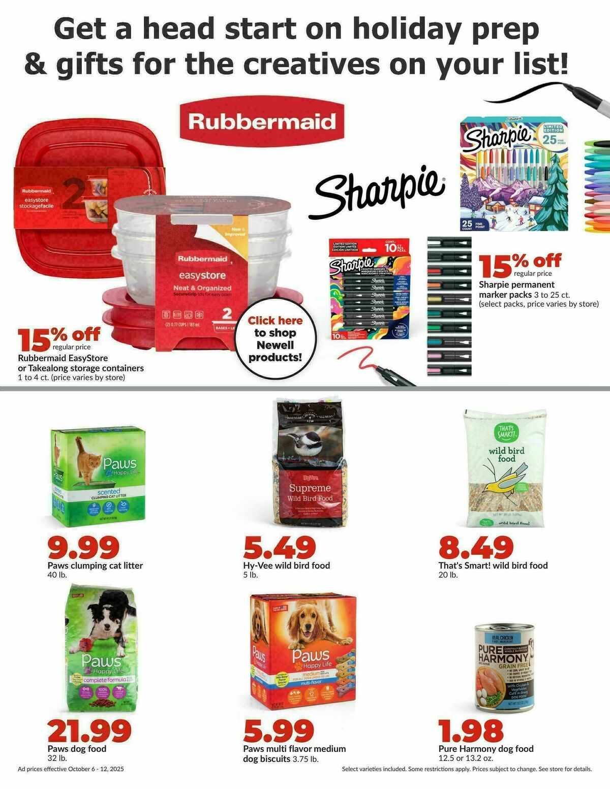 Hy-Vee Weekly Ad from October 6