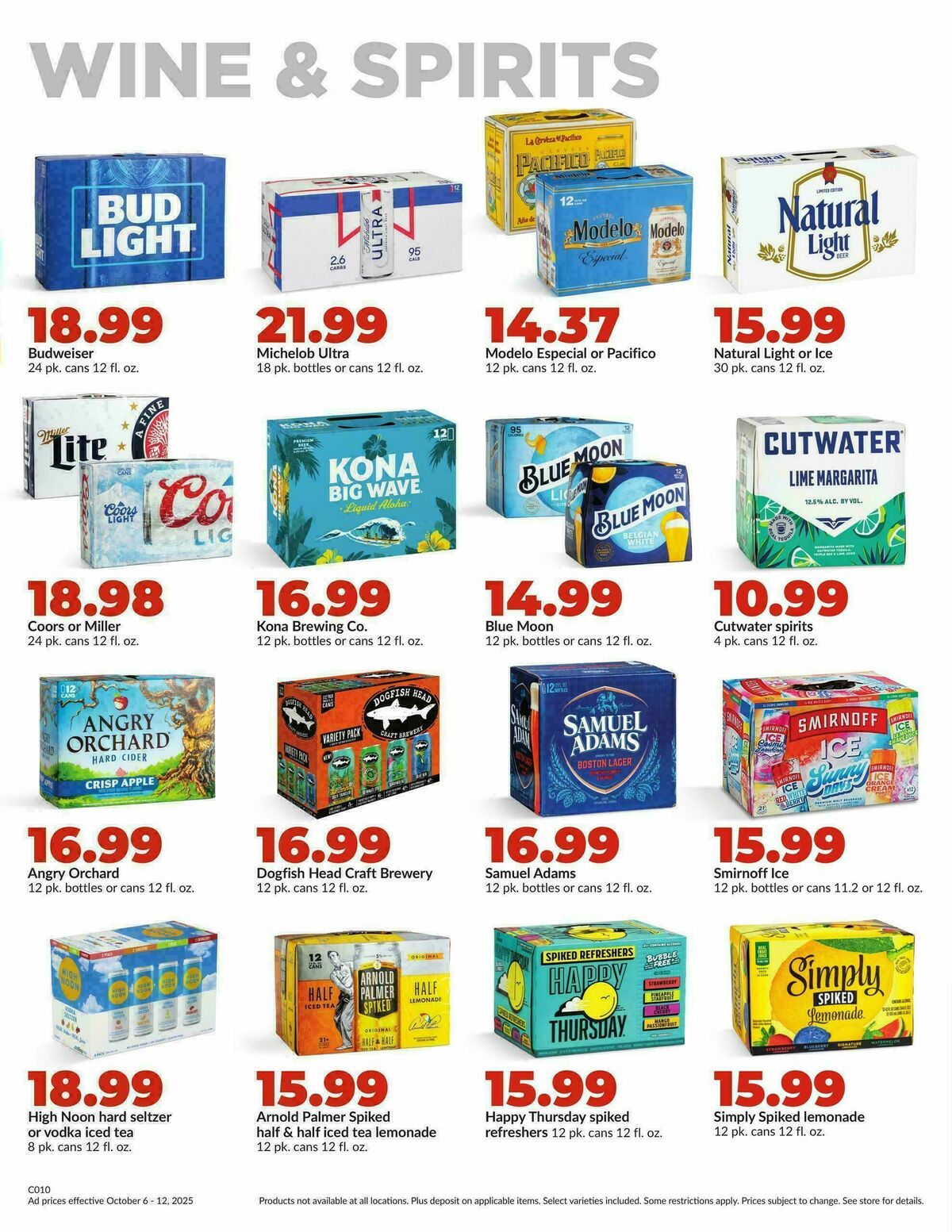 Hy-Vee Weekly Ad from October 6