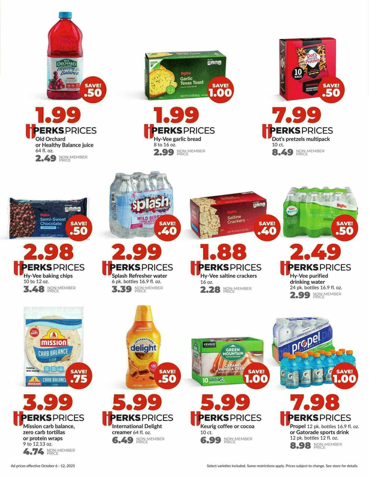 Hy-Vee Weekly Ad from October 6