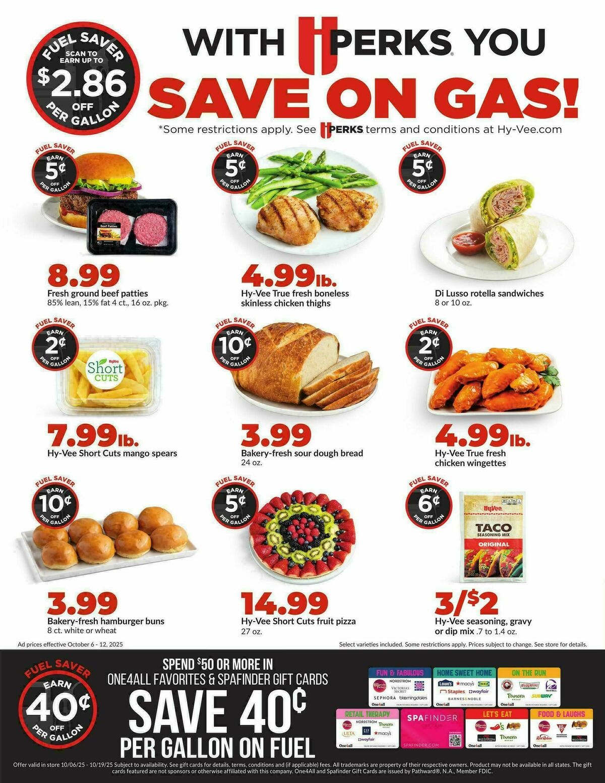 Hy-Vee Weekly Ad from October 6