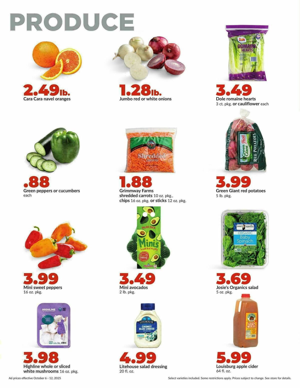 Hy-Vee Weekly Ad from October 6