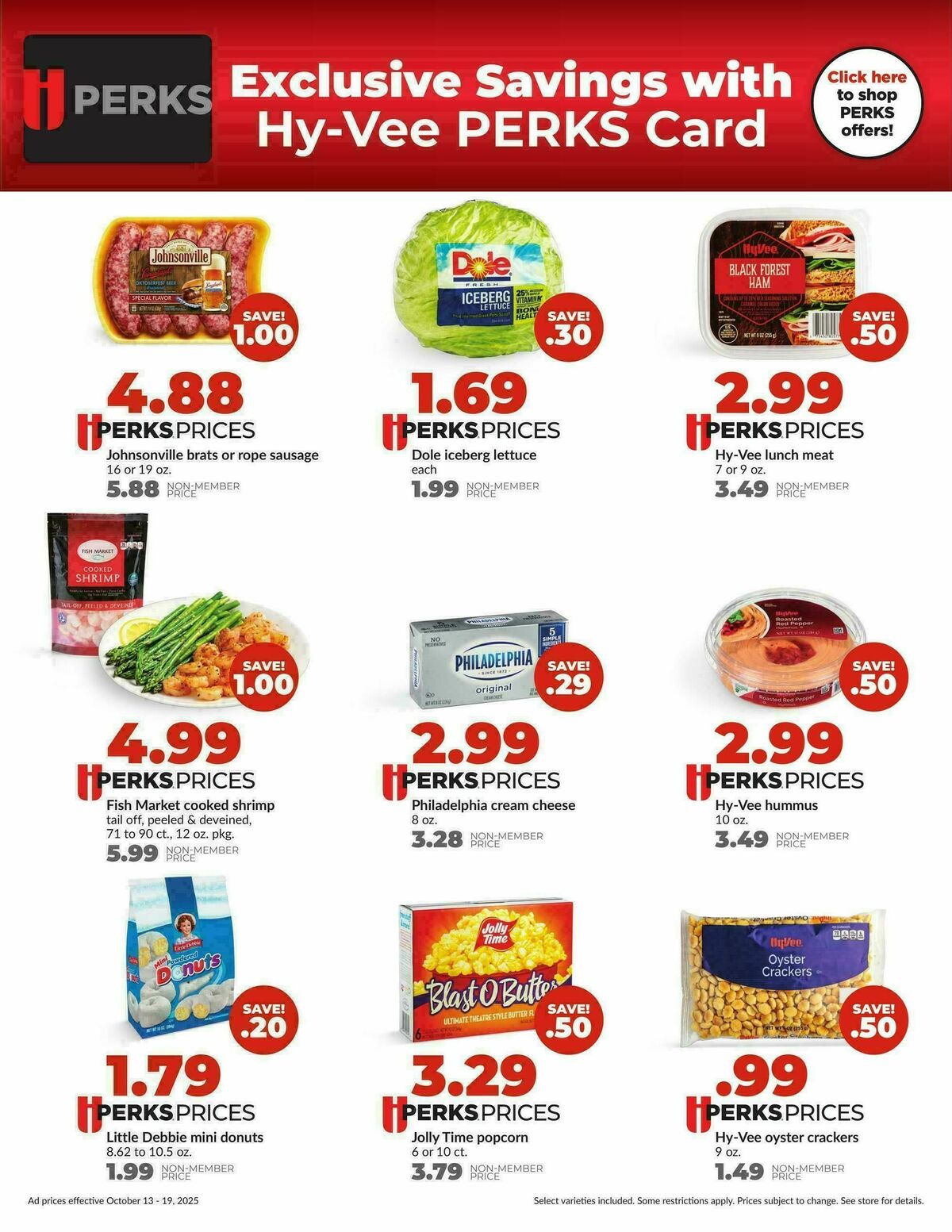 Hy-Vee Weekly Ad from October 13