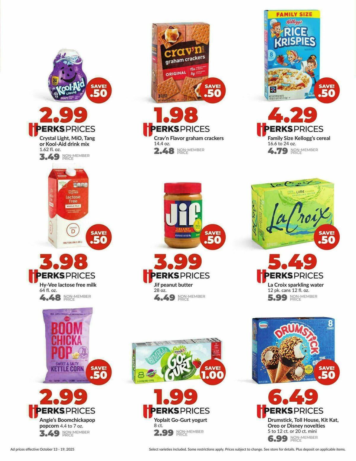 Hy-Vee Weekly Ad from October 13