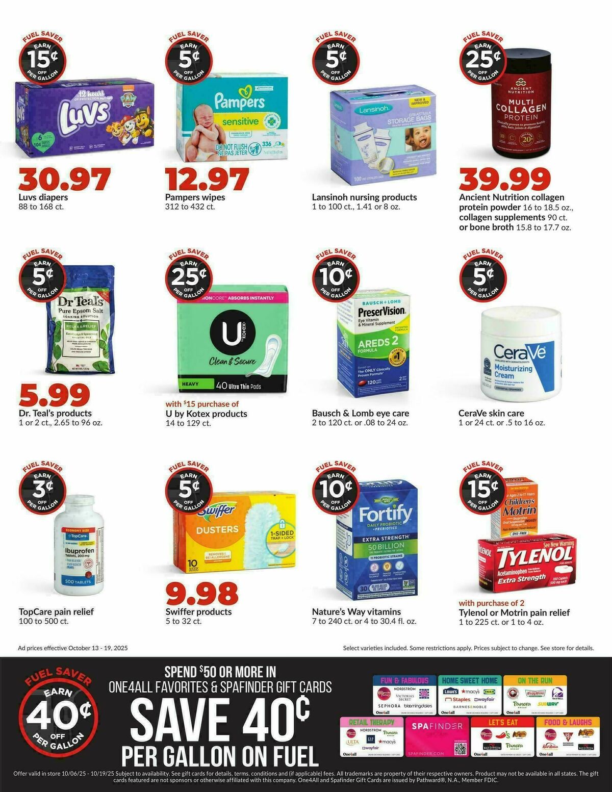Hy-Vee Weekly Ad from October 13