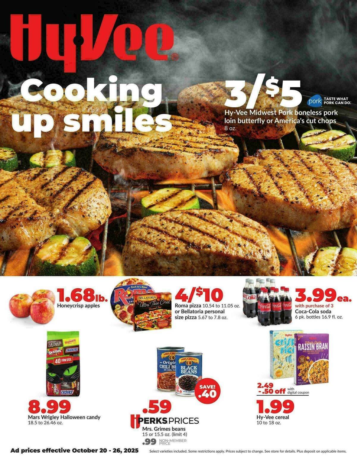 Hy-Vee Weekly Ad from October 20