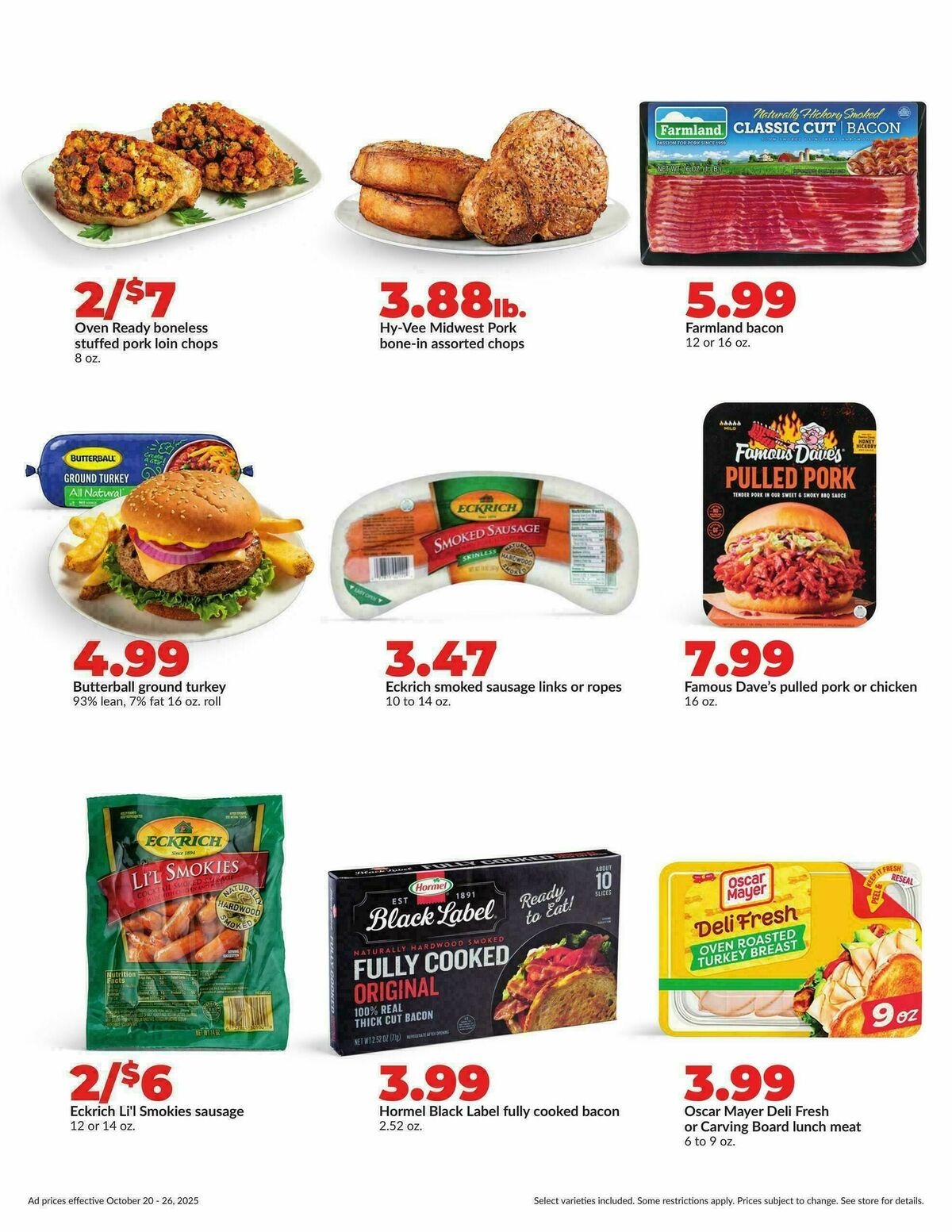 Hy-Vee Weekly Ad from October 20