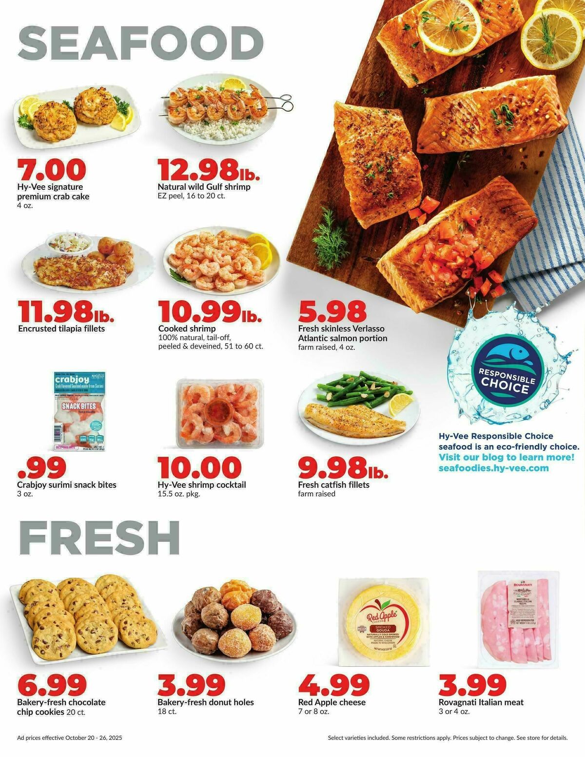 Hy-Vee Weekly Ad from October 20
