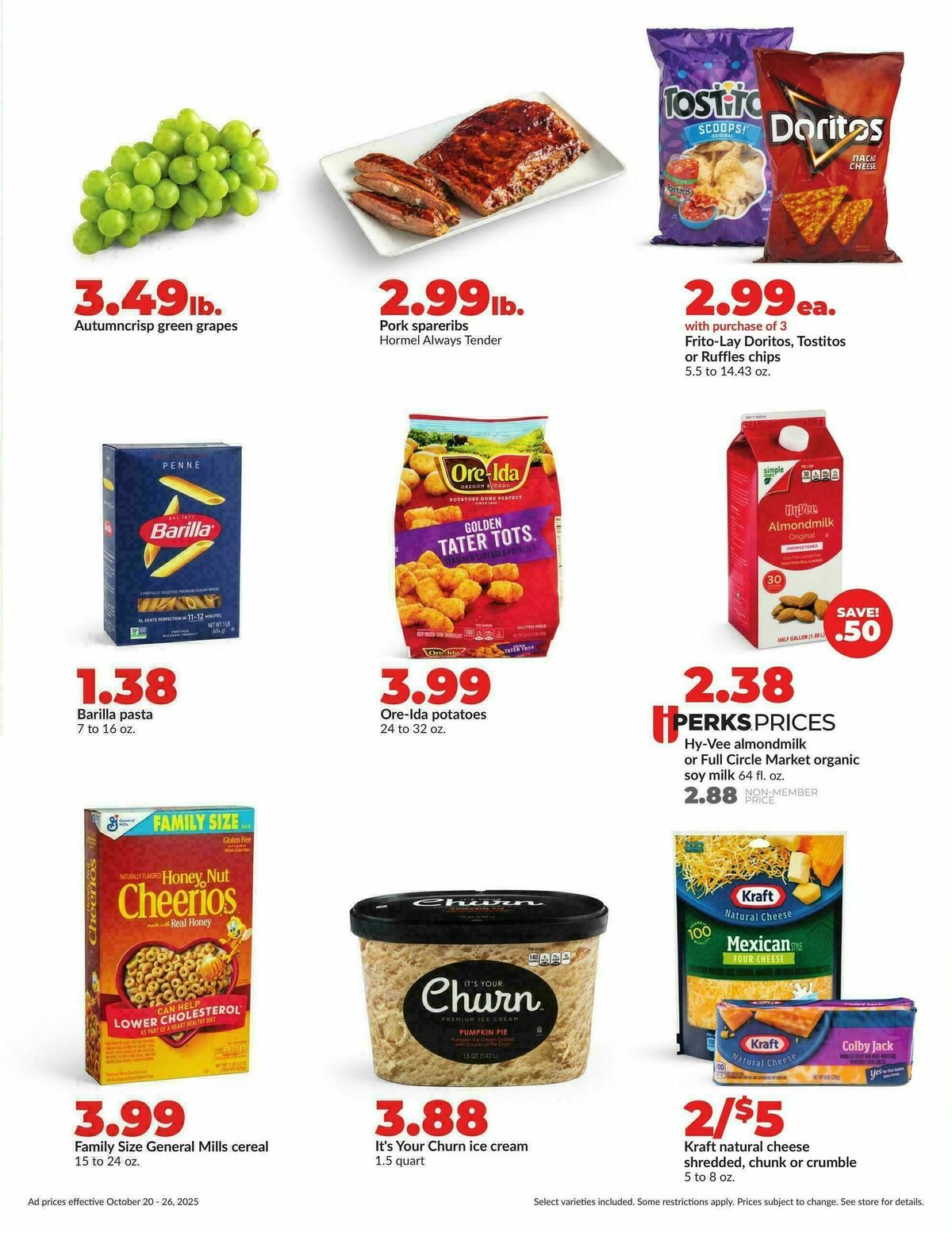 Hy-Vee Weekly Ad from October 20