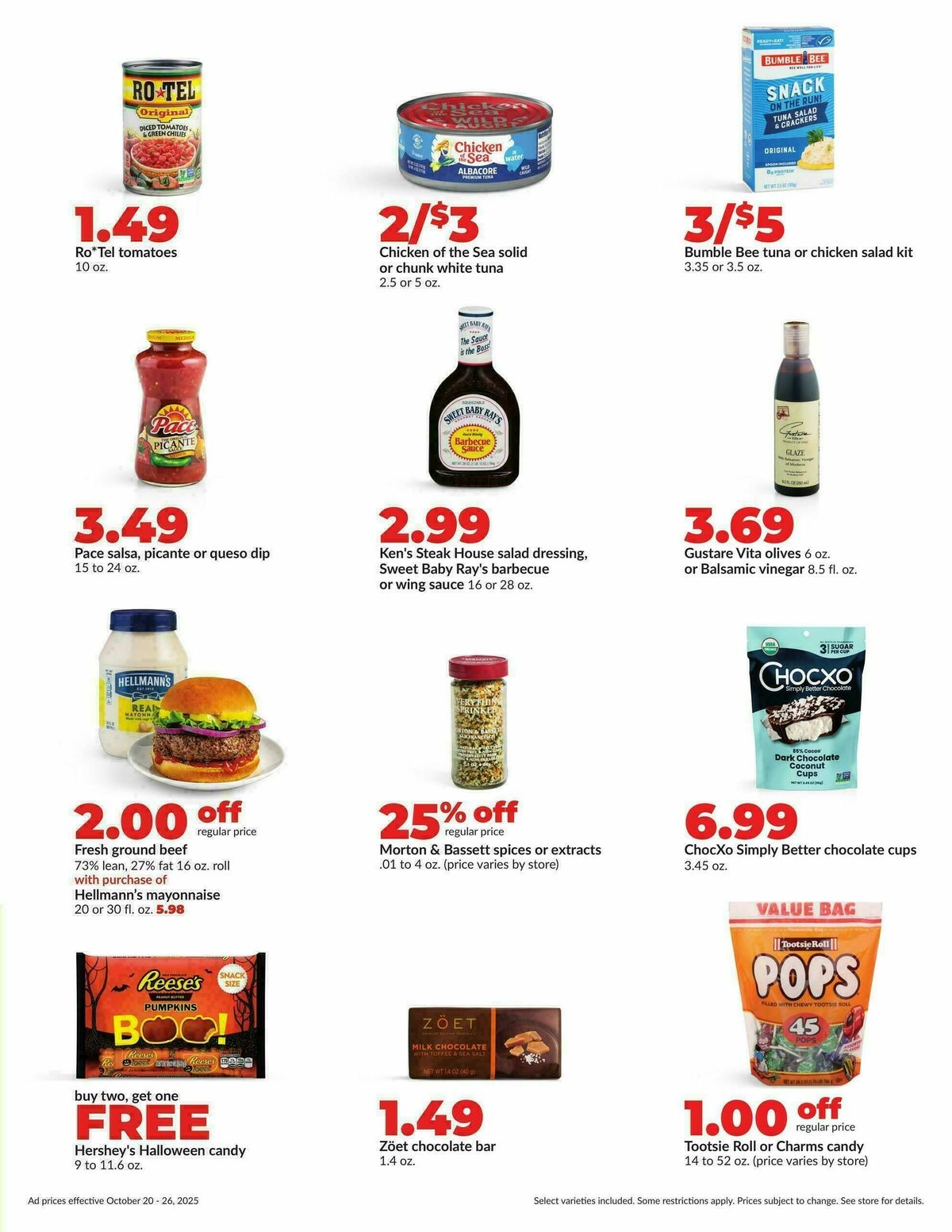 Hy-Vee Weekly Ad from October 20