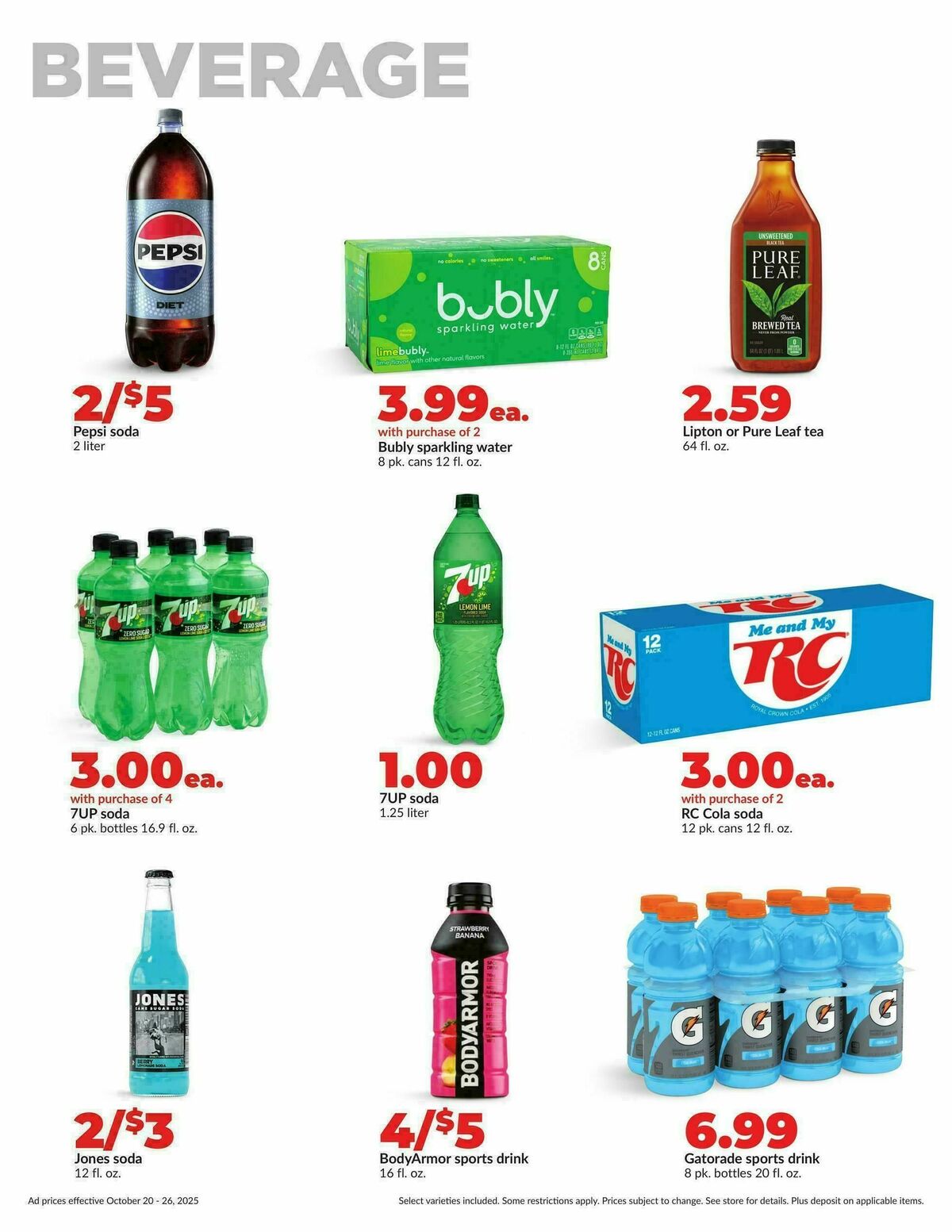 Hy-Vee Weekly Ad from October 20