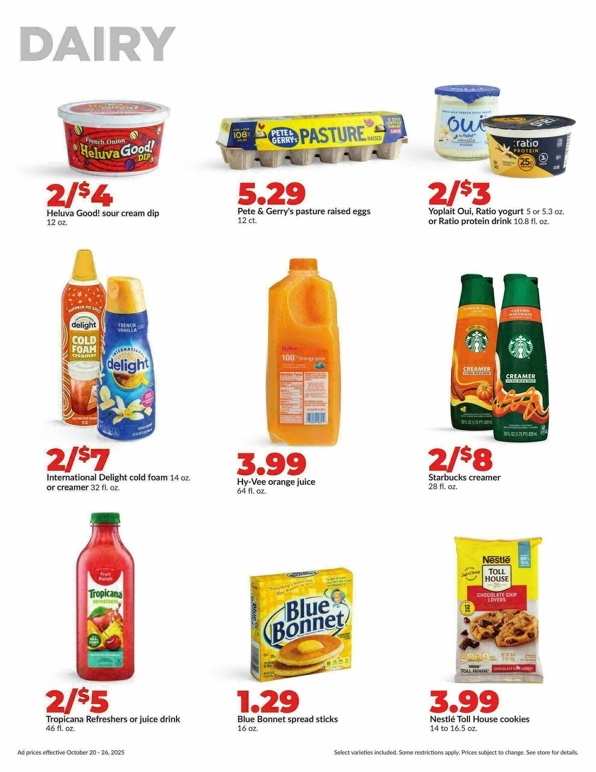 Hy-Vee Weekly Ad from October 20