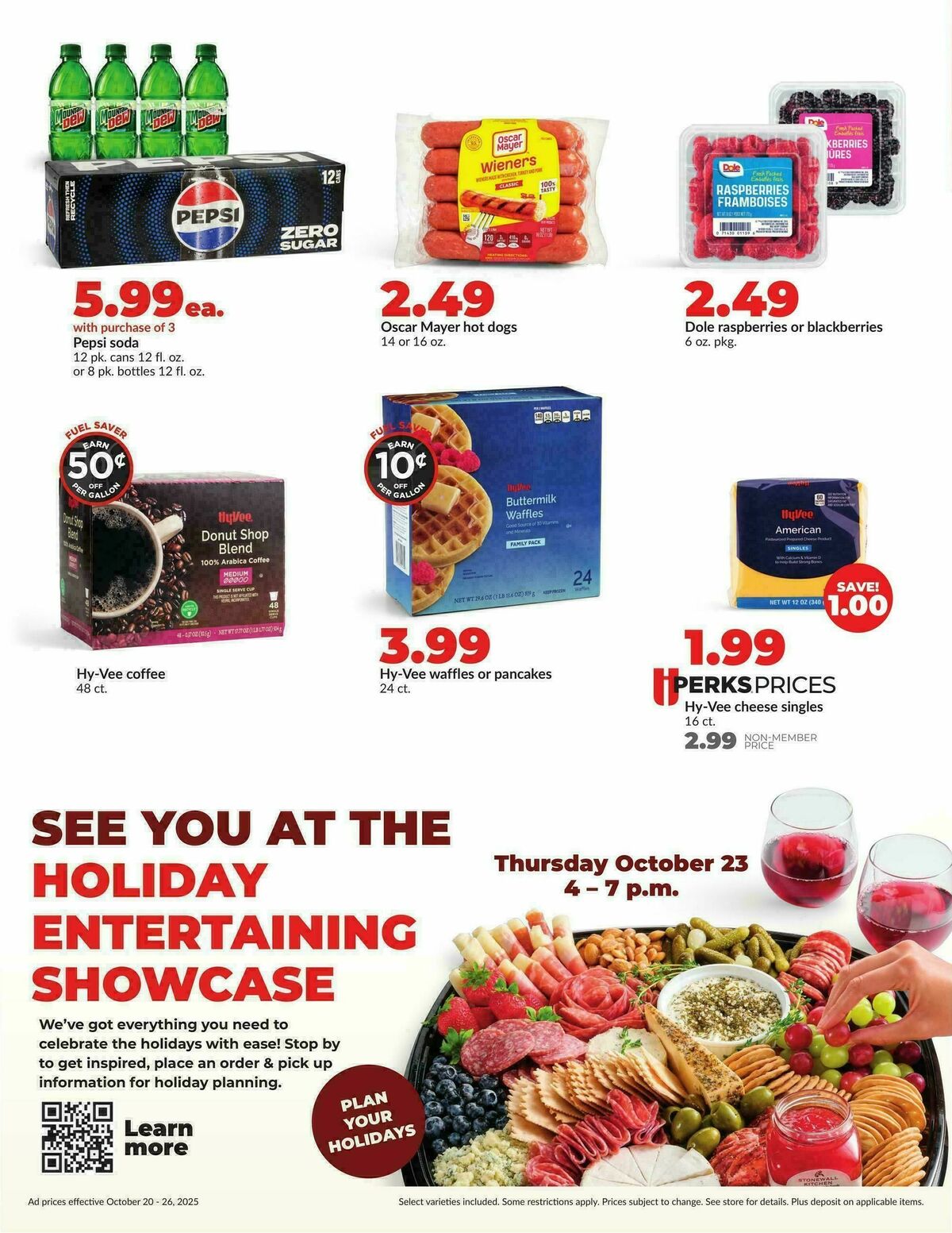 Hy-Vee Weekly Ad from October 20