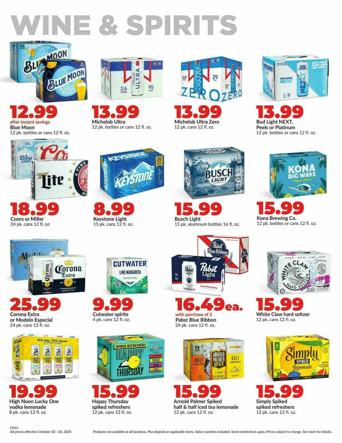 Hy-Vee Weekly Ad from October 20