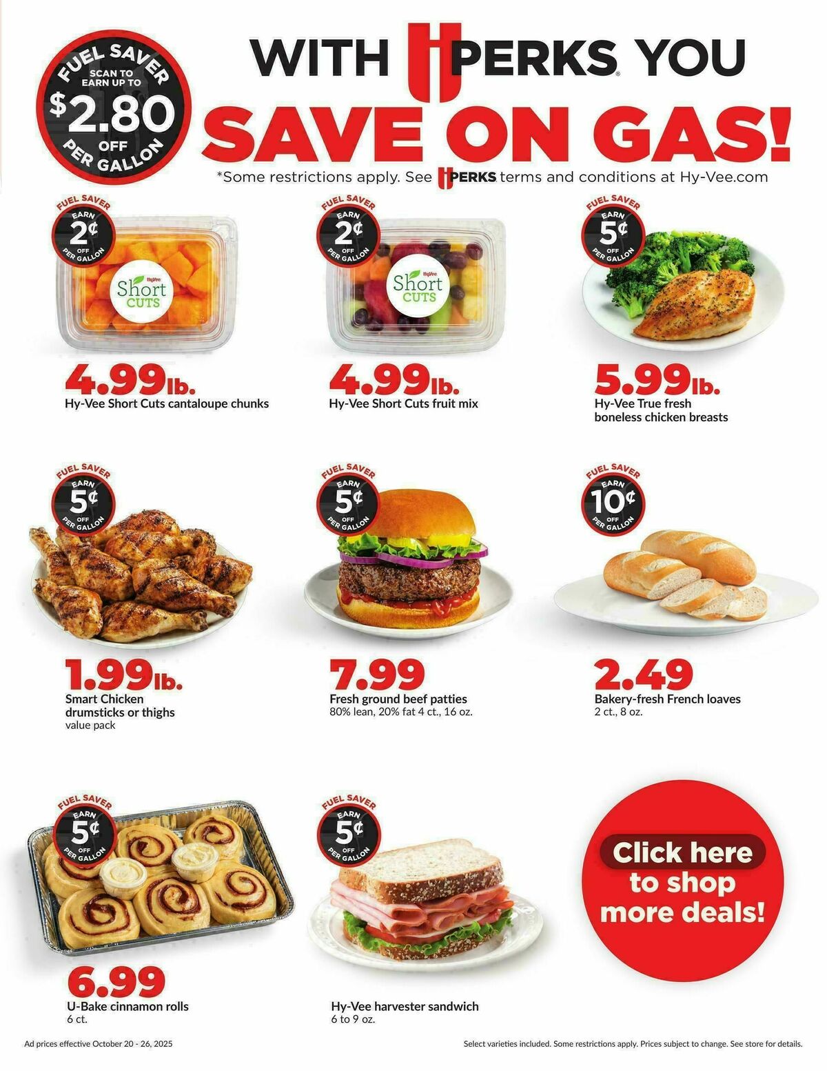 Hy-Vee Weekly Ad from October 20